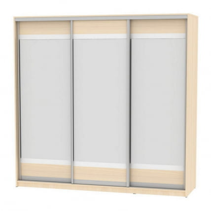 Шкаф-купе B-230х235х60-1(ДМ-D10D10D10)_0