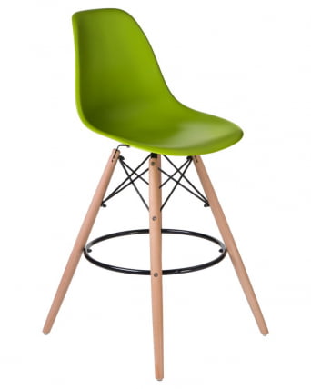 Стул барный DOBRIN DSW BAR Салатовый G-08_1