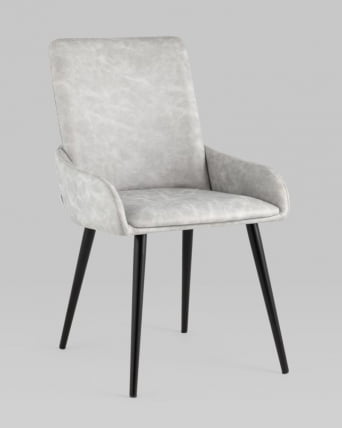 Стул Мюнхен искусственная замша Светло-серый_2