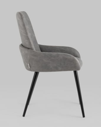 Стул Мюнхен искусственная замша Серый_7