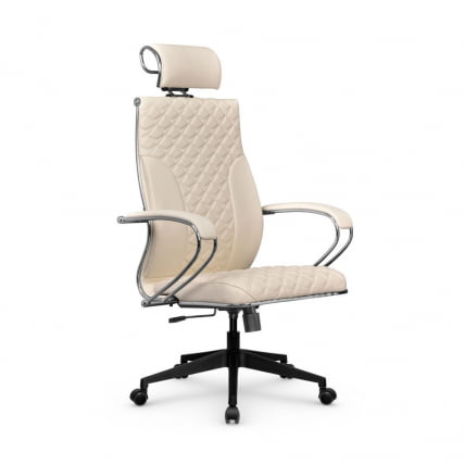 Кресло руководителя Metta L 2c 44C/K116 Infinity Easy Clean (MPES) Комплект 6 Молочное_0