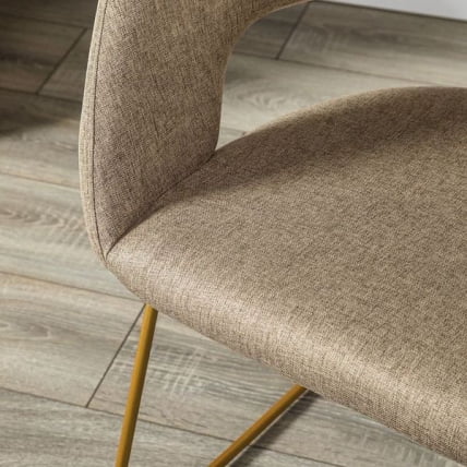 Кресло Hugs К beige/Линк золото_6