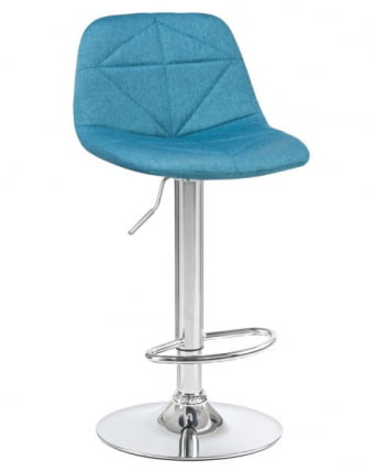 Стул барный DOBRIN DINA (синий) 2 шт_1