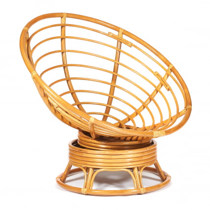 Кресло-качалка PAPASAN/ПАПАСАН w 23/01 B /без подушки/ 115х78х104 см, Honey (мед)_0