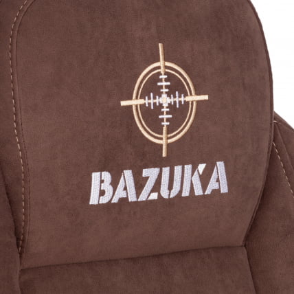 Кресло BAZUKA флок , коричневый, 6_11