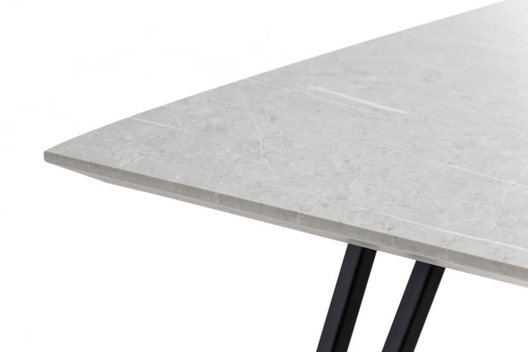 Стол раздвижной Диего 120-160 Мрамор бьянко_6