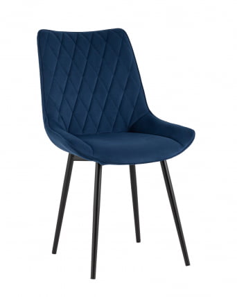 Стул Дарвин велюр Синий_0
