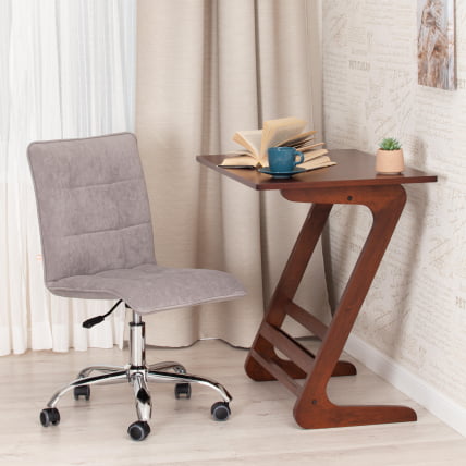 Кресло ZERO велюр Clermon, св. -серый, 60_11