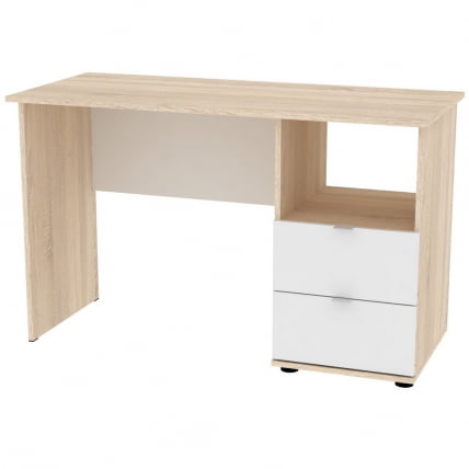 Стол Алиса(T23)743х1200х522сторцевойручкой(ДСС-Белый)_0