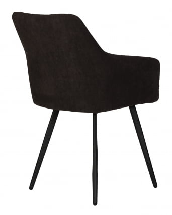 Стул обеденный DOBRIN ROBY велюр Catania Espresso_3
