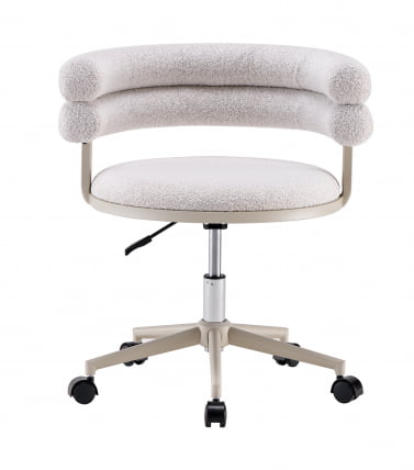 Стул офисный Ponty светло-серый серые ножки_1