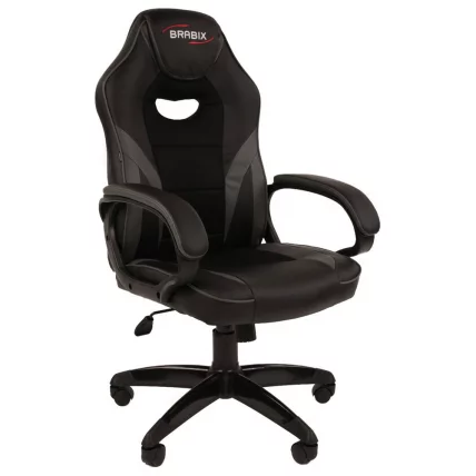 Геймерское кресло BRABIX Accent GM-161 Черное/серое_1