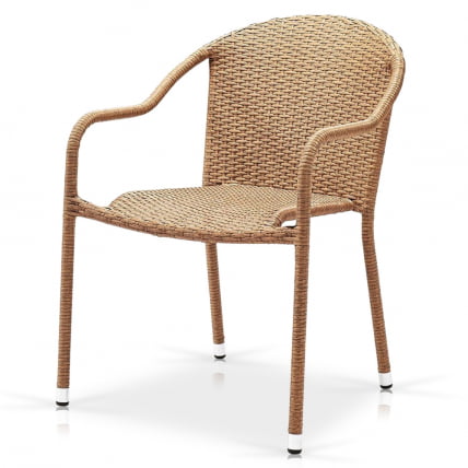 Плетеное кресло из искусственного ротанга AFM-318B-Beige_0