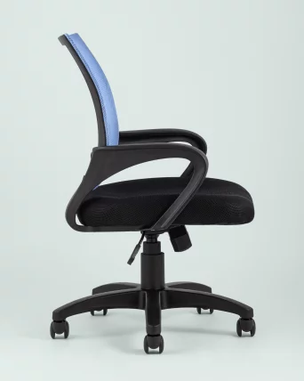 Компьютерное кресло TopChairs Simple Голубое_3