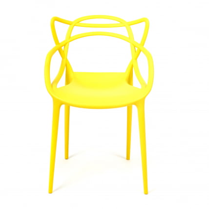 Стул Кат Чаир (мод. 028) пластик, 53 кс 59 кс 82,5 см, желтый (Иеллов И-01) / Cat Chair (mod. x x (Yellow Y-01)_4