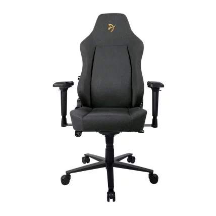 Геймерское кресло Arozzi Primo Woven Fabric Black Gold logo_2
