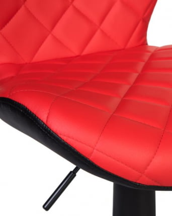 Офисное кресло для персонала DOBRIN RORY (красно-черный) 2 шт_10