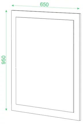 Зеркало Домино Карамель_2