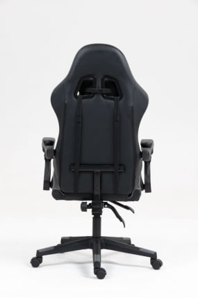Кресло спортивное ТопЧаирс Коммандер черно-серый / TopChairs Commander_6