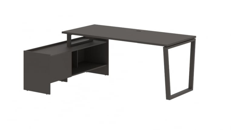 Стол с тумбой EDIS EVCT 19814 Мокко_0