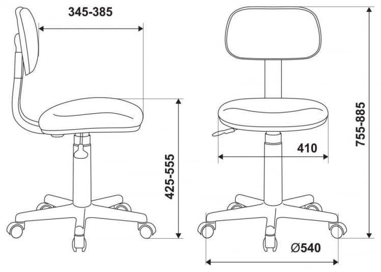 Кресло детское Бюрократ CH-W201NX серо-голубой Light-28_4