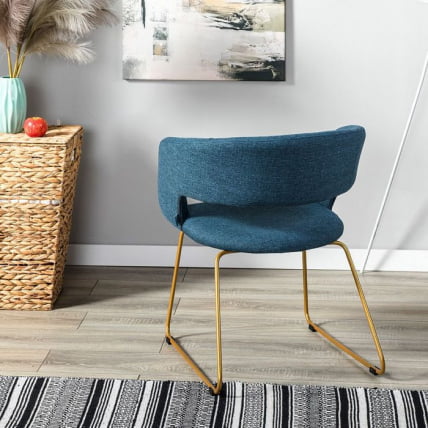 Кресло Hugs К синий/Линк золото_9