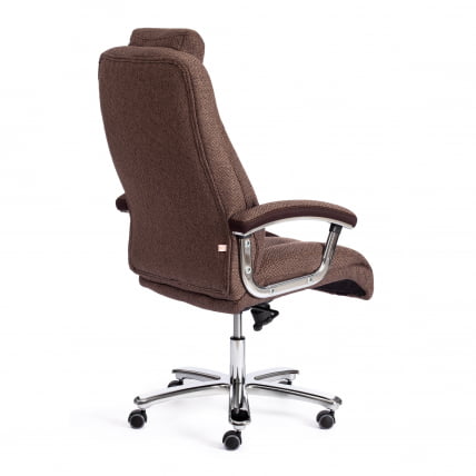 Кресло офисное Trust (max) ткань, коричневый/коричневый , MJ190-7/TW-24_2