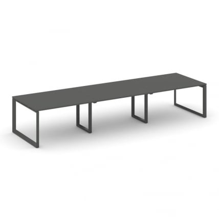 Стол переговорный Стайл Проджект СН-59О.СПРГ-052.3 Антрацит/Металл Антрацит 3540*1180*750 / SN-59O.SPRG-052.3_0
