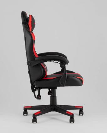Кресло спортивное ТопЧаирс Коммандер черно-красный / TopChairs Commander_2