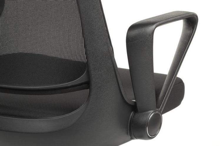 Кресло В-158 Черный Пластик/Черный / W-158_7