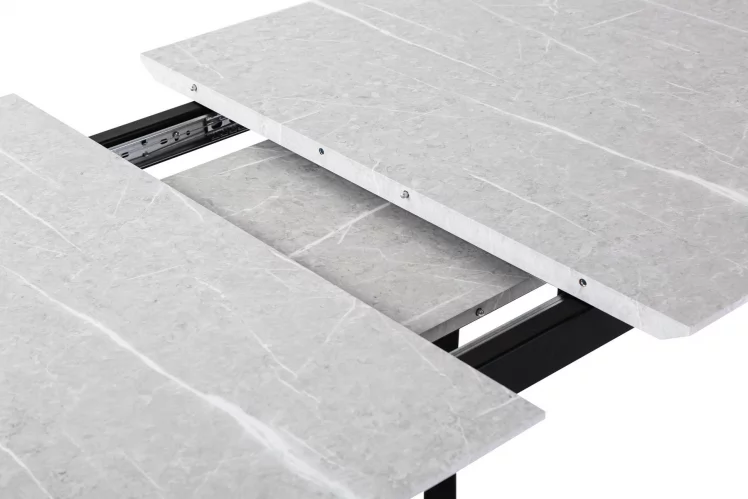 Стол Роналдо раздвиж. 140-180 Мрамор бьянко_4