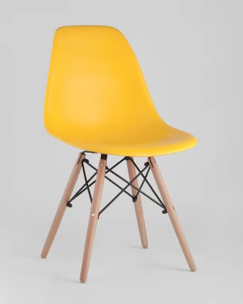 Стул Eames DSW 4 шт. Желтый_1