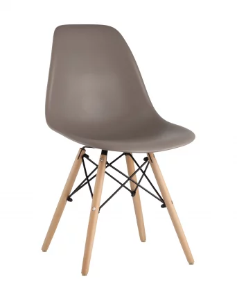 Стул Eames DSW 4 шт. Темно-серый_0