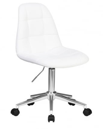 Офисное кресло для персонала DOBRIN MONTY (белый) 2 шт_2