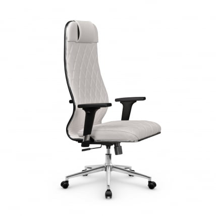 Кресло руководителя Мetta L 1m 40M/2D Infinity Easy Clean (MPES) Комплект 9 Белое_1