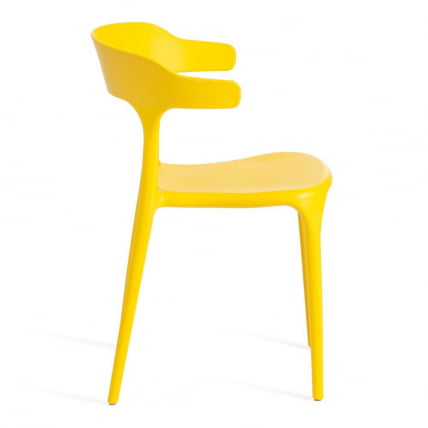 Стул TON (mod. PC33) пластик, 48 x 48 x 74 см, желтый (Yellow Y-01)_1