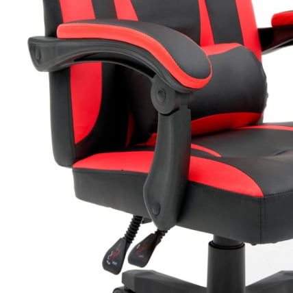 Кресло компьютерное CROMEX (КРОМЕКС) Start GM-105 экокожа черное/красное_13