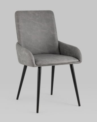 Стул Мюнхен искусственная замша Серый_1