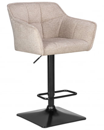 Стул барный DOBRIN RALF (бежевый твид (LEO26))_0