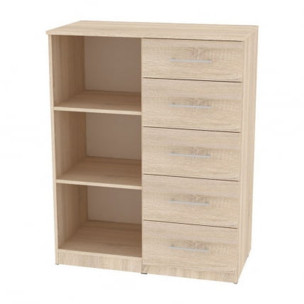 Комод Калисто(K36)1147х902х468ручкарейлинг160мм(ДМ)_1