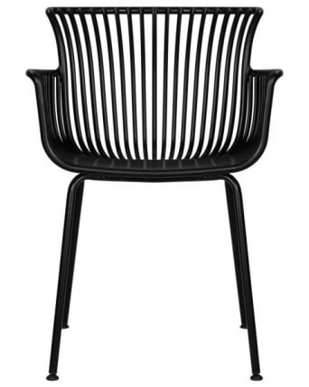 Стул обеденный DOBRIN ROSS (черный (B-03) без подушки) 4 шт_7
