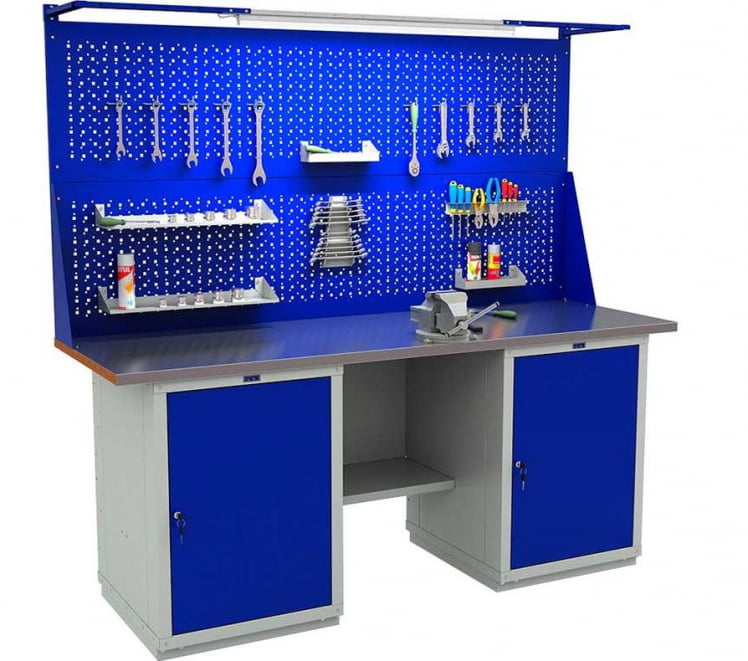 Верстак Expert WS WTH200.WS1/WS1.021 Серо-синий_0