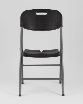 Стул складной банкетный черный пластиковый_7