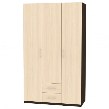 Шкаф распашный Р-230х135х45-2(Венге-ДМ) / R-230х135х45-2(Венге-ДМ)_0