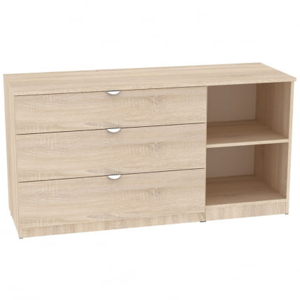 Комод Калисто(К49)699х1352х468ручкаторцеваяТР-2(ДСС-Белый) / Калисто(K49)699х1352х468ручкаторцеваяTR-2(ДСС-Белый)_1