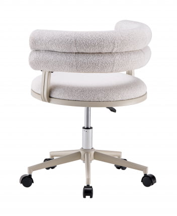 Стул офисный Ponty светло-серый серые ножки_4