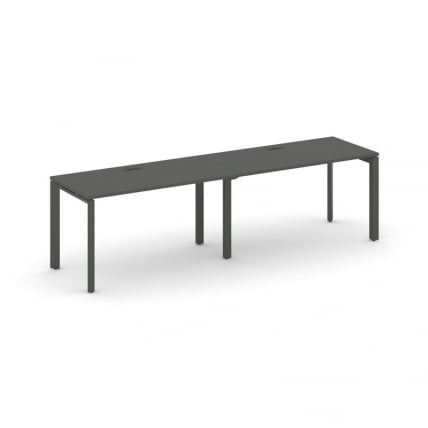 Рабочая станция односторонняя Стайл Проджект СН-59П.ОРС-021 Антрацит/Металл Антрацит/Черный Заглушка / SN-59P.ORS-021_0