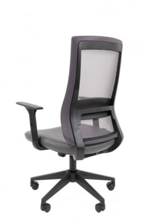 Офисное кресло CHAIRMAN 500 LT БП экокожа Серый_5