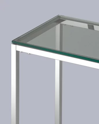 Консоль ТАУН 115x30 Серебро_3