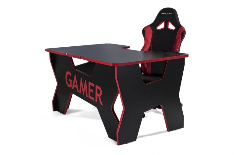 Стол геймерский Generic Comfort Gamer2/DS/NR Красный Черный_5